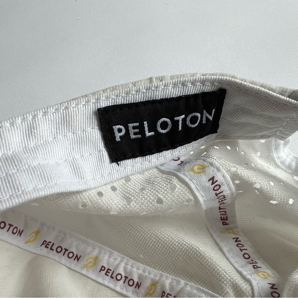 Peloton white exercise hat - Picture 7 of 10